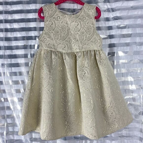 Blueberi Boulevard  Cream Sleeveless Dress - Picture 1 of 5